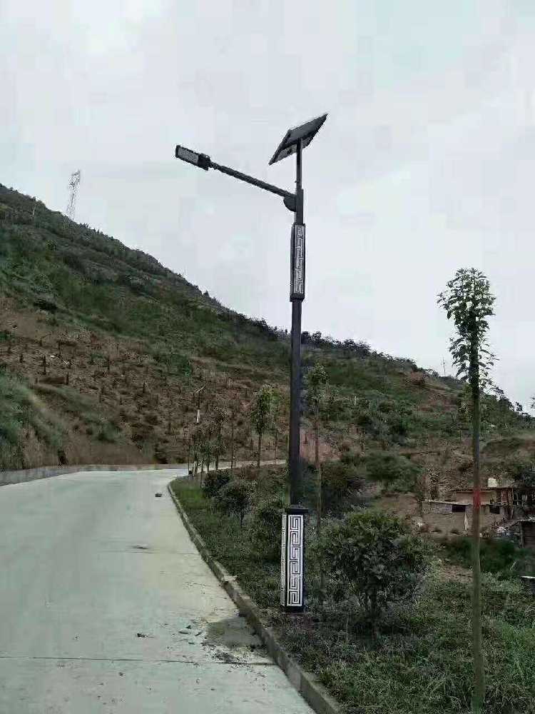 文圣区仿古太阳能路灯